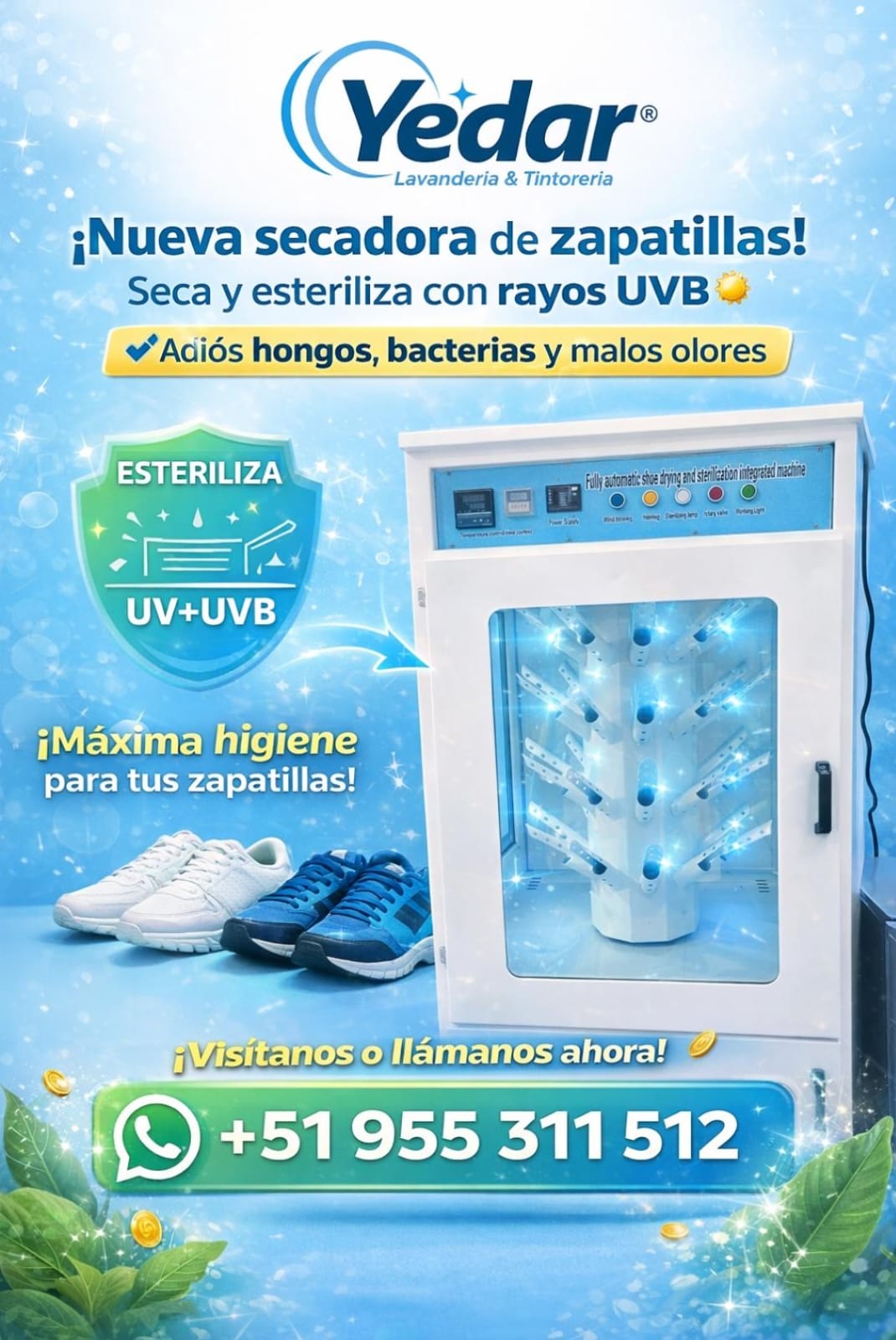 Secadora - Yedar Lavandería